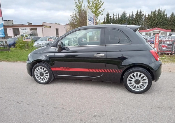 Fiat 500 cena 42800 przebieg: 67000, rok produkcji 2019 z Kielce małe 277